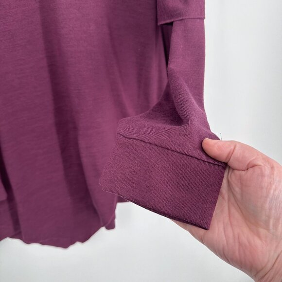 Soft Surroundings Madeline Tunic Top,‎ Purple Wine - Picture 4 of 8